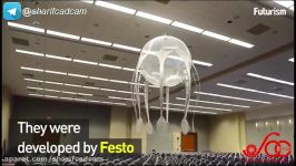 روبات های الهام گرفته طبیعت ساخت شرکت Festo