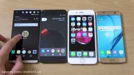 S7 Edge vs iPhone 7 Plus vs LG V20 vs Pixel XL Android 7.0 Nougat  Speed Compar