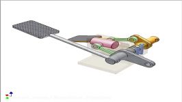 Coaxial pedals of opposite direction motions 1