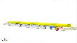 Lock for a parallelogram mechanism