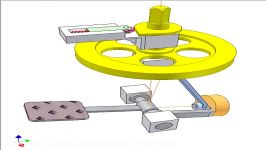 Spherical 4 bar linkage mechanism 4b