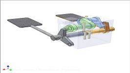 Coaxial pedals of opposite direction motions 2