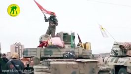 انهدام پهپاد داعش توسط حشدالشعبی در نبرد موصل