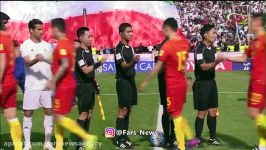 خلاصه نیمه اول فوتبال ایران0 چین0