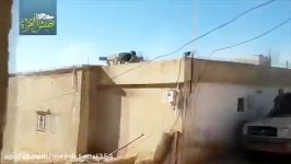 انهدام تانک تی 90 نیروهای تایگر در حما توسط موشک تاو