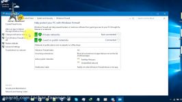 طریقه فعال یا غیر فعال کردن فایروال firewall ویندوز