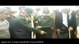 نهال کاری فرمانده کل سپاه در کانون فوق بحرانی ریزگردها