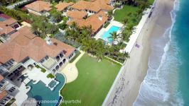 Palm Beach Florida from Above  UHD 4K