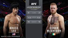 UFC 2  CONOR McGREGOR vs BRUCE LEE