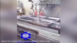 ساخت قالب قطعات بتنی دستگاه CNC