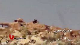 لحظه شکار افسران ارتش عربستان توسط تک تیراندازان یمنی
