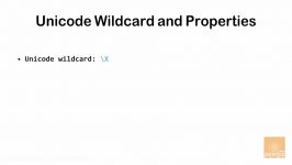 ۱۳ معرفی Unicode Wildcard در RegEx عبارت قاعده