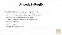 ۱۲ مشکلات Unicode در RegEx عبارت قاعده