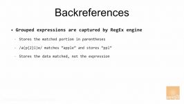 ۳۲ معرفی Backreference در RegEx عبارت قاعده