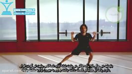 آموزش حرکت اسکوات هالتر جانبی Barbell Side Split Squat