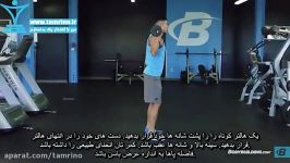 آموزش حرکت لانگ هالتر برعکس Barbell Reverse Lunge