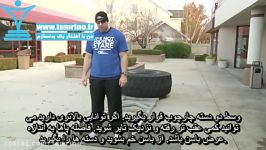 آموزش حرکت ددلیفت تایر روی چارچوب Car Deadlift