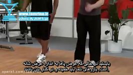 آموزش حرکت در جا زانو به عقب Butt Kicks