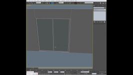 آموزش ۳dmax در معماری  مقدماتی  9  مدلسازی درب پاسیو
