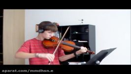 Rohan from The Lord of the Rings on violin