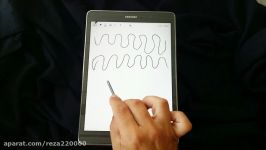 S Pen in action Samsung Galaxy Tab A 9.7 with S Pen