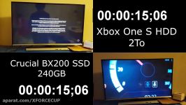 Forza Horizon 3 Loading Times HDD vs SSD side to side paraison