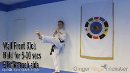 Taekwondo Kicking Drills  Kicking Control and Leg Strength