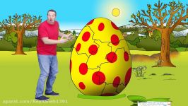 Surprise Eggs Toys for Kids from Steve and Maggie  English Stories for Children