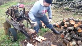 Amazing Wood Cutting Machines  Log Splitter