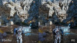 بررسی فنی بازی Mass Effect Andromeda  PS4 Pro vs PS4