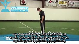 آموزش حرکت دو سرعت به دور مخروط Single Cone Sprint Drill