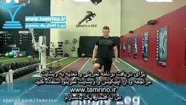 آموزش حرکت پرش بلند تک پا Single Leg Stride Jump