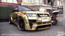 رنجروور Range Rover Hamann Mystere بدنه طلا