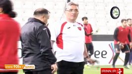 کنفرانس خبری مربی نفت ابادان پیش دیدار پرسپولیس