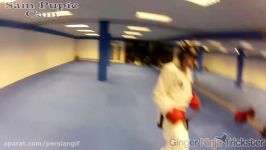 Taekwondo Sparring Session GNT Vs Sam Pupic  Ginger Ninja Trickster