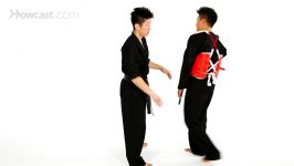 Hop Step Roundhouse Kick Defense  Taekwondo Training