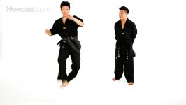 Hop Step Double Roundhouse Kick  Taekwondo Training