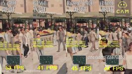 Ryzen 5 1400 vs i5 7400 vs G4560 vs i3 6100  8 Games Tested  Gaming Performanc