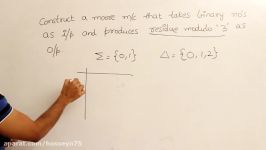 Theory Of Computation 50Examples of Moore machine