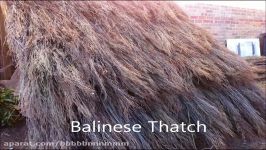 How To Build A Balinese Style Thatch Roof with QUICKthatch