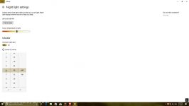 فعال کردن ‘Night Light’ در Windows 10 Creators Update