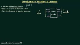 Introduction to Encoders and Decoders