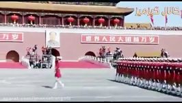 رژه دیدنی ارتش زنان در چین