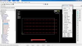 آموزش مقدماتی انسیس2 انتقال حرارت یک بعدی Ansys heat