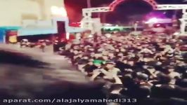 تجمع الاطمین علی الخدود اهالی المحمره خوزستان شهادت السیده الزهراء عام ۲۰۱۷