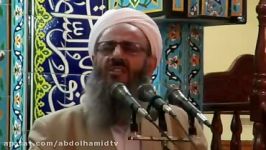 سخنرانی مولانا عبدالحمید در جمع مردم چابهار