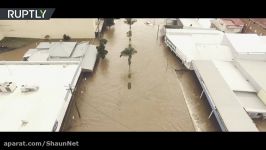 Disaster from above Floods in Lismore leave 2 dead 1000s stranded DRONE FOOTAGE