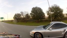 Tesla Model S P85D vs Porsche 911 Turbo S vs Lamborghini Aventador race