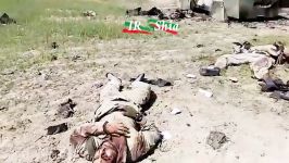 حشدالشعبی اینگونه داعشی ها را در موصل قلع قمع کرد