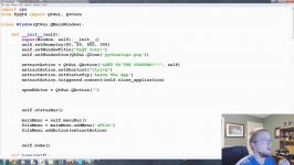 Editor  PyQt with Python GUI Programming tutorial 13